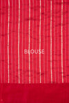 Red Handwoven Banarasi Pure Silk Saree