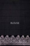 Black Handwoven Banarasi Pure Silk Saree