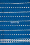 Peacock Blue Handwoven Banarasi Pure Silk Saree