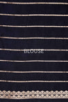 Black Handwoven Banarasi Pure Silk Saree