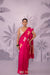 Fuchsia Pink Handwoven Banarasi Pure Silk Saree