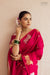 Fuchsia Pink Handwoven Banarasi Pure Silk Saree