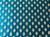 Peacock Blue Handwoven Banarasi Silk Fabric
