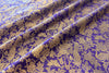 Purple Handwoven Banarasi Silk Fabric