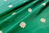 Green Handwoven Banarasi Brocade Fabric