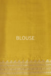 Yellow Handwoven Banarasi Kadhua Tissue Silk Saree