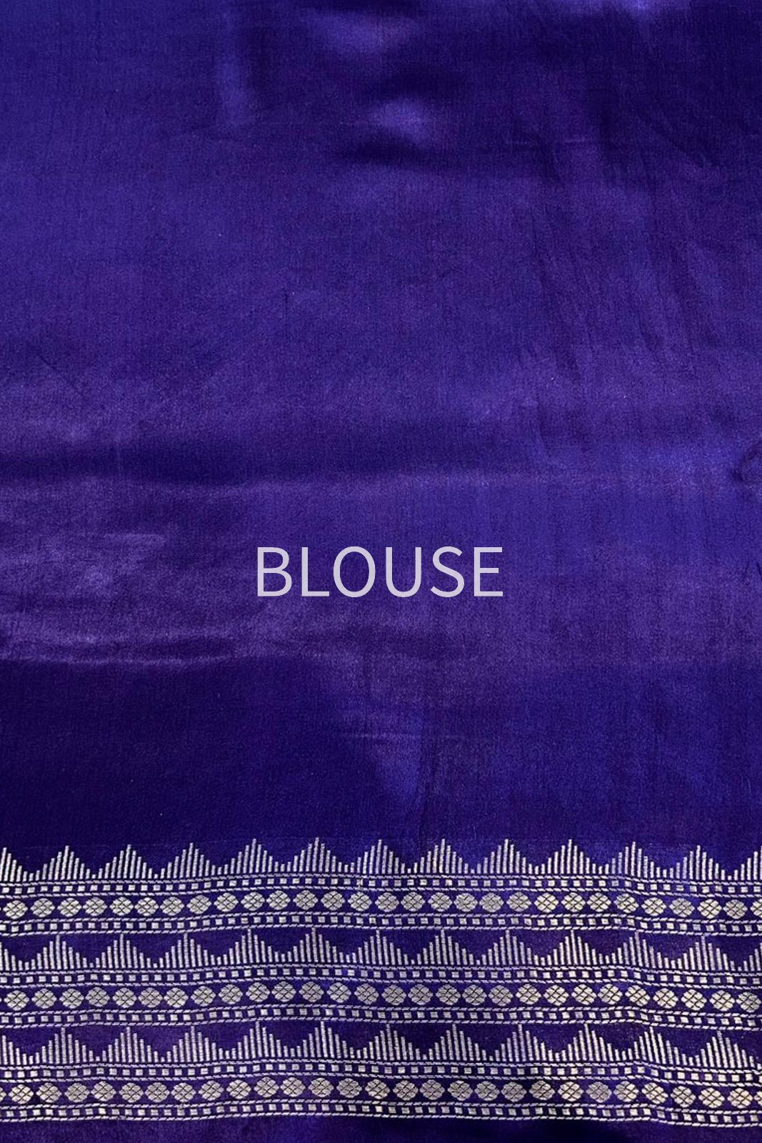 Purple Handwoven Banarasi Silk Saree