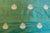 Green Dual Tone Handwoven Banarasi Silk Fabric