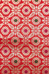 Red Handwoven Banarasi Silk Lehenga
