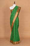 Green Handwoven Banarasi Tussar Silk Saree
