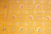 Yellow Handwoven Banarasi Brocade Fabric