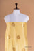 Light Yellow Handwoven Banarasi Kora Cotton Suit Piece