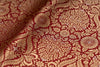 Maroon Handwoven Banarasi Brocade Fabric