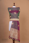 Green Dual Tone Handwoven Banarasi Silk Dupatta