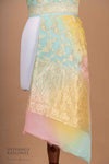 Multicolor Handwoven Banarasi Georgette Dupatta