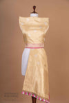 Ivory Handwoven Banarasi Silk Dupatta