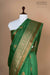 Green Handwoven Banarasi Tussar Silk Saree