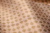 Beige Handwoven Banarasi Brocade Fabric