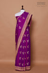 Magenta Pink Handwoven Banarasi Silk Saree