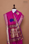 Pink Handwoven Banarasi Dupion Silk Saree
