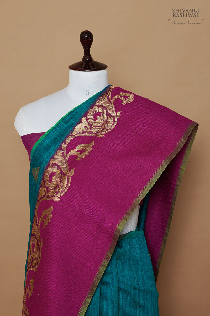 Pure Handloom Dupion Silk Pen Kalamkari Sarees | siri designers