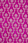 Rani Pink Banarasi Organza Silk Lehenga