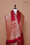 Maroon Handwoven Banarasi Silk Saree
